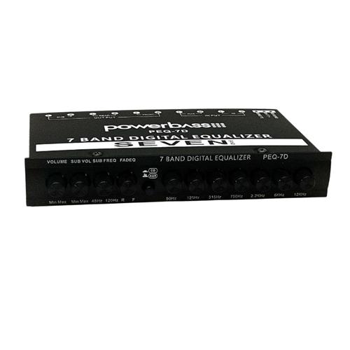 POWERBASS 7 BAND DIGITAL EQUALIZER